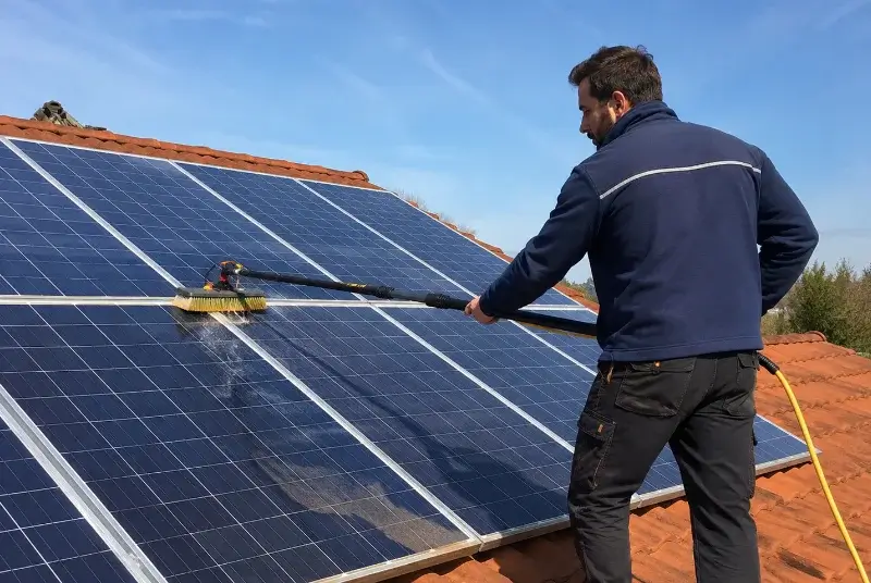 Nettoyage et entretien de panneaux solaires à Préserville